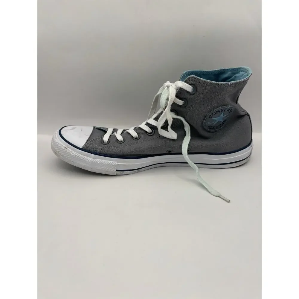 Converse Chuck Taylor All Star Cool Grey High Top Sneakers Men 10.5 Women 12.5